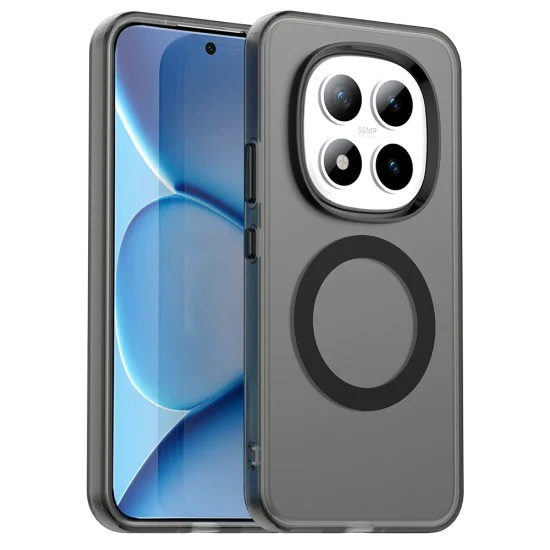 Калъф за Xiaomi Redmi Note 15 Pro+ 5G / Poco M8 Pro 5G - Techsuit CandyCase MagSafe - Черен