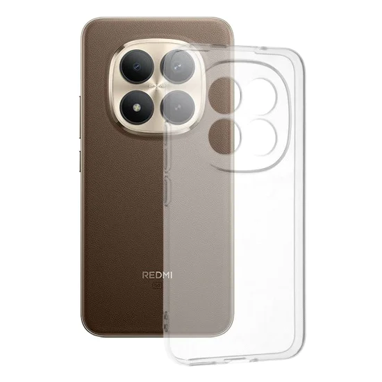 Калъф за Xiaomi Redmi Note 15 Pro+ 5G / Poco M8 Pro 5G - Techsuit Clear Silicone - Прозрачен