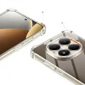Калъф за Xiaomi Redmi Note 15 Pro+ 5G / Poco M8 Pro 5G - Techsuit Shockproof Clear Silicone - Прозрачен