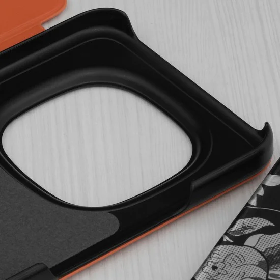 Калъф за Xiaomi Redmi Note 15 Pro+ 5G / Poco M8 Pro 5G - eFold Series - Techsuit - Оранжев