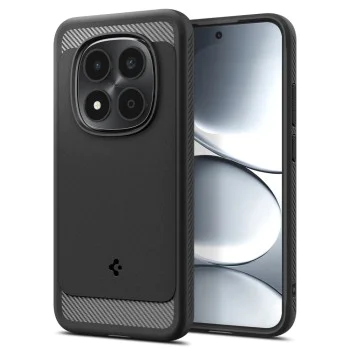 Калъф за Xiaomi Redmi Note 15 Pro 5G - Rugged Armor - Spigen - Матово черен