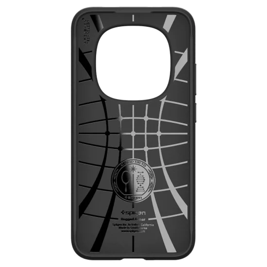 Калъф за Xiaomi Redmi Note 15 Pro 5G - Rugged Armor - Spigen - Матово черен