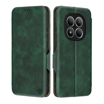 Калъф за Xiaomi Redmi Note 15 Pro 5G - Safe Wallet Plus - Techsuit - Зелен