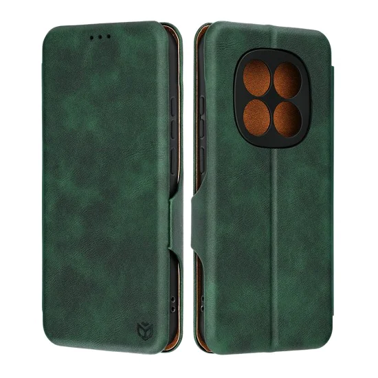 Калъф за Xiaomi Redmi Note 15 Pro 5G - Safe Wallet Plus - Techsuit - Зелен