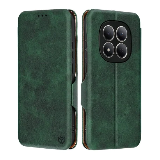Калъф за Xiaomi Redmi Note 15 Pro 5G - Safe Wallet Plus - Techsuit - Зелен