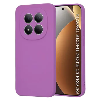Калъф за Xiaomi Redmi Note 15 Pro 5G - SoftFlex - Techsuit - Лилав