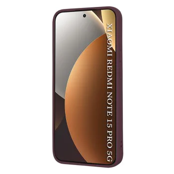 Калъф за Xiaomi Redmi Note 15 Pro 5G - SoftFlex - Techsuit - Сливово червен