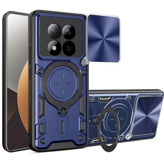 Калъф за Xiaomi Redmi Note 15 Pro 5G - Techsuit CamGuard Pro - Син