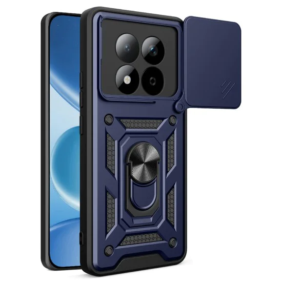 Калъф за Xiaomi Redmi Note 15 Pro 5G - Techsuit CamShield Series - Син