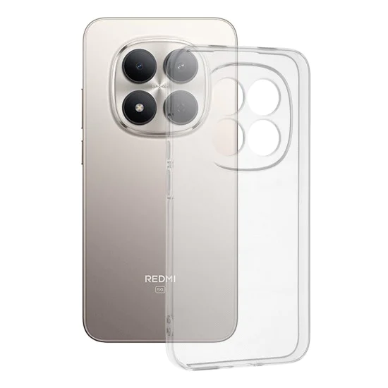 Калъф за Xiaomi Redmi Note 15 Pro 5G - Techsuit Clear Silicone - Прозрачен