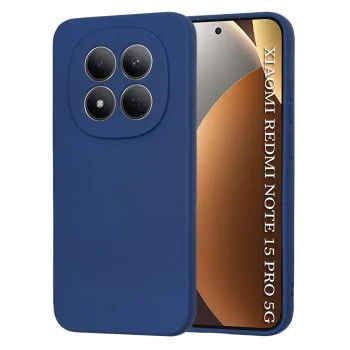 Калъф за Xiaomi Redmi Note 15 Pro 5G - Techsuit SoftFlex - Тъмносин