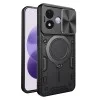 Калъф за Xiaomi Redmi Note 17 4G / Redmi Note 17 5G - CamGuard Pro - Techsuit - Черен