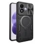 Калъф за Xiaomi Redmi Note 17 4G / Redmi Note 17 5G - CamGuard Pro - Techsuit - Черен
