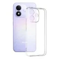 Калъф за Xiaomi Redmi Note 17 4G / Redmi Note 17 5G - Clear Silicone - Techsuit - Прозрачен