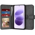 Калъф за Xiaomi Redmi Note 17 4G / Redmi Note 17 5G - Diary Book - Techsuit - Черен