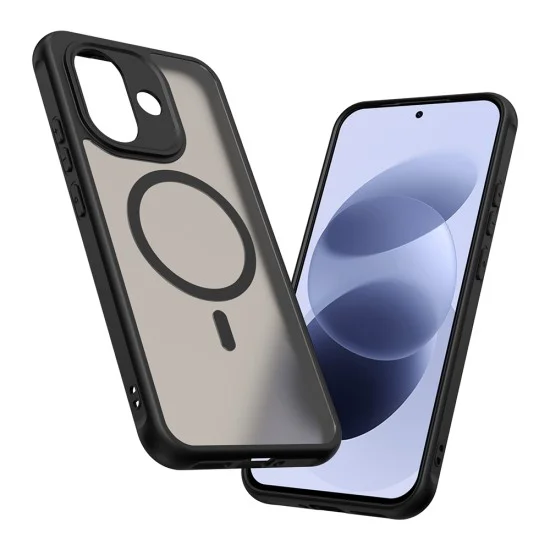 Калъф за Xiaomi Redmi Note 17 4G / Redmi Note 17 5G - HaloFrost II MagSafe - Techsuit - Черен