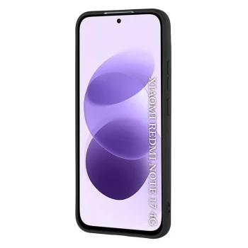 Калъф за Xiaomi Redmi Note 17 4G / Redmi Note 17 5G - SoftFlex - Techsuit - Черен