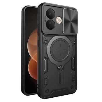 Калъф за Xiaomi Redmi Note 17 Pro 5G - CamGuard Pro - Techsuit - Черен