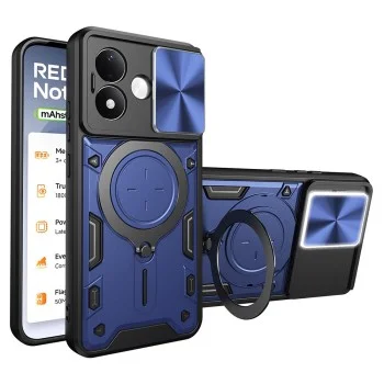 Калъф за Xiaomi Redmi Note 17 Pro 5G - CamGuard Pro - Techsuit - Син
