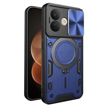 Калъф за Xiaomi Redmi Note 17 Pro 5G - CamGuard Pro - Techsuit - Син