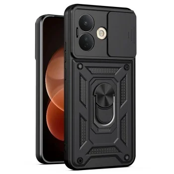 Калъф за Xiaomi Redmi Note 17 Pro 5G - CamShield Series - Techsuit - Черен