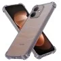 Калъф за Xiaomi Redmi Note 17 Pro 5G - Shockproof Clear Silicone - Techsuit - Опушено черен