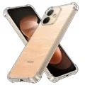 Калъф за Xiaomi Redmi Note 17 Pro 5G - Shockproof Clear Silicone - Techsuit - Прозрачен