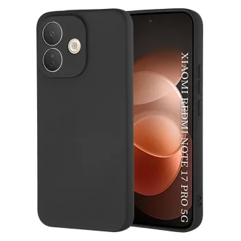 Калъф за Xiaomi Redmi Note 17 Pro 5G - SoftFlex - Techsuit - Черен