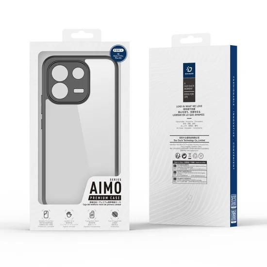 Калъф за Xiaomi Redmi Note 17 Pro Max - Aimo Series - Dux Ducis - Черен