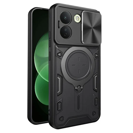 Калъф за Xiaomi Redmi Note 17 Pro Max - CamGuard Pro - Techsuit - Черен