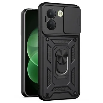 Калъф за Xiaomi Redmi Note 17 Pro Max - CamShield Series - Techsuit - Черен