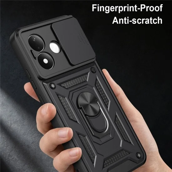 Калъф за Xiaomi Redmi Note 17 Pro Max - CamShield Series - Techsuit - Черен