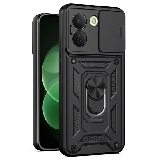 Калъф за Xiaomi Redmi Note 17 Pro Max - CamShield Series - Techsuit - Черен