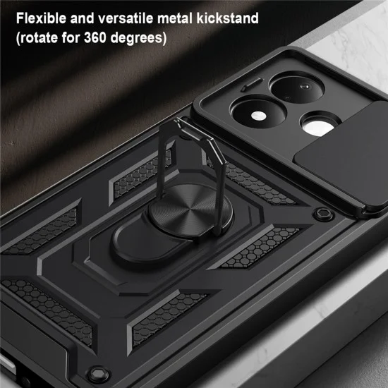 Калъф за Xiaomi Redmi Note 17 Pro Max - CamShield Series - Techsuit - Син