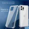 Калъф за Xiaomi Redmi Note 17 Pro Max - Shockproof Clear Silicone - Techsuit - Прозрачен