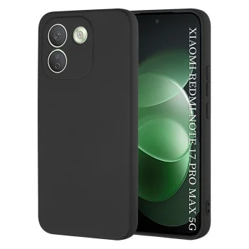 Калъф за Xiaomi Redmi Note 17 Pro Max - SoftFlex - Techsuit - Черен