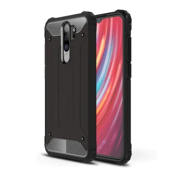 Калъф за Xiaomi Redmi Note 8 pro - Hybrid Armor - Черен