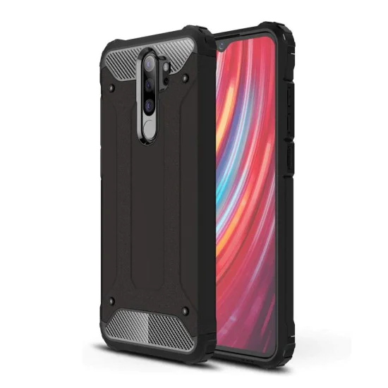 Калъф за Xiaomi Redmi Note 8 pro - Hybrid Armor - Черен