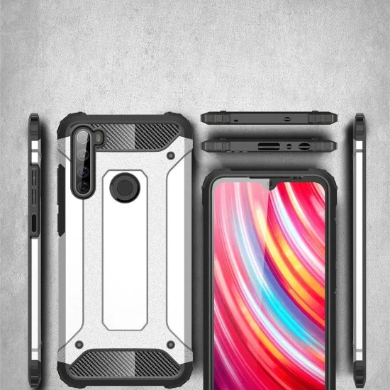 Калъф за Xiaomi Redmi Note 8T - Hybrid Armor - Черен