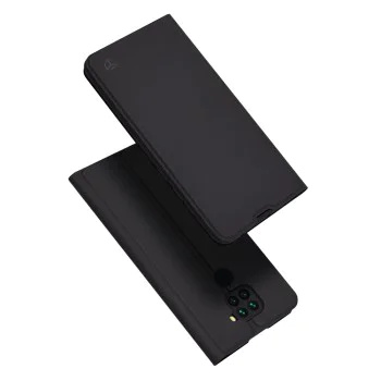 Калъф за Xiaomi Redmi Note 9 / Redmi 10X 4G - Magskin Book - Черен