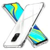 Калъф за Xiaomi Redmi Note 9S / Note 9 Pro / Note 9 Pro Max - Удароустойчив Прозрачен Силиконов - Прозрачен