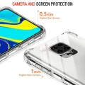 Калъф за Xiaomi Redmi Note 9S / Note 9 Pro / Note 9 Pro Max - Удароустойчив Прозрачен Силиконов - Прозрачен