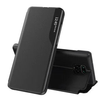 Калъф за Xiaomi Redmi Note 9S / Note 9 Pro / Note 9 Pro Max - eFold Series - Черен