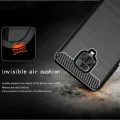 Калъф за Xiaomi Redmi Note 9S / Redmi Note 9 Pro / Note 9 Pro Max - Carbon Silicone - Черен