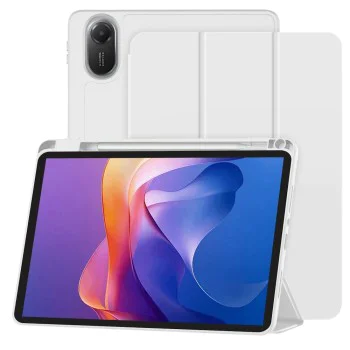 Калъф за Xiaomi Redmi Pad 2 - Techsuit - Flex Trifold (с поставка за молив) - Сив