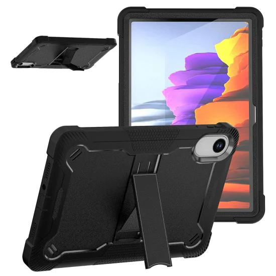 Калъф за Xiaomi Redmi Pad 2 - Techsuit - Rugged TabShell + Screen Protector - Черен