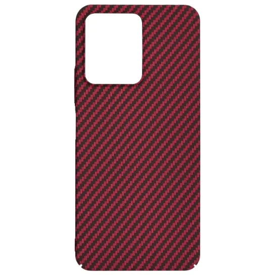 Калъф за Xiaomi Redmi Redmi 13C 4G / 13C 5G / Poco M6 / C65 - Carbonite FiberShell - Червен