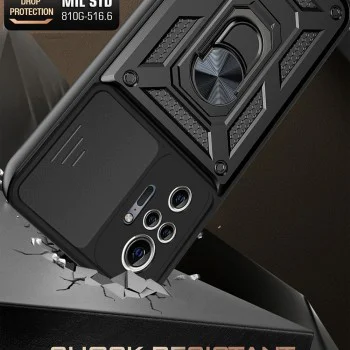 Калъф за Xiaomi Redmi Redmi Note 10 Pro / Note 10 Pro Max - CamShield Series - Черен