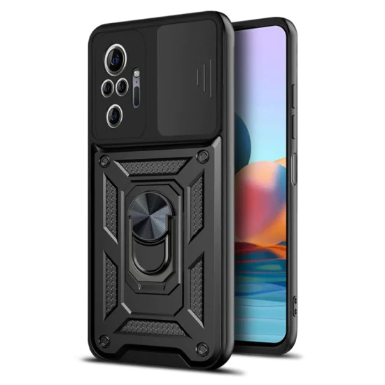 Калъф за Xiaomi Redmi Redmi Note 10 Pro / Note 10 Pro Max - CamShield Series - Черен