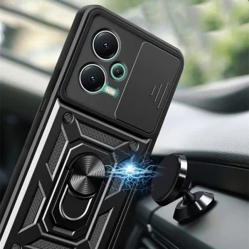 Калъф за Xiaomi Redmi Redmi Note 12 Pro+ - CamShield Series - черен